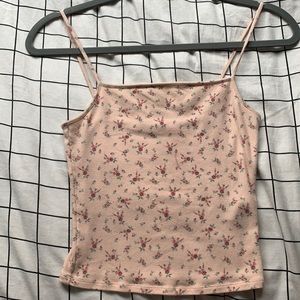 floral cami tank top